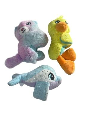 Cutie Cuffs Squad Series Lot of 3 Duck Whale Blind Box Slap Bracelet Cute Animal